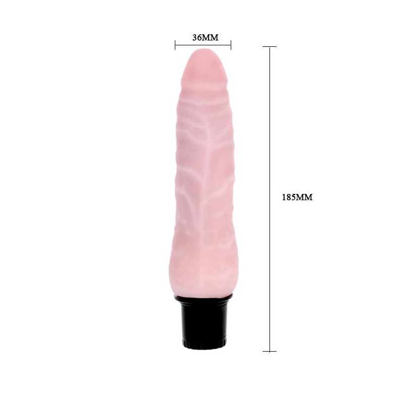 Naturalny kształt materiał wibrator sex penis 23cm